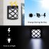 6led Solar Light Energy saving Auto On off Lamps For Outdoor Patio Yard Garden Deck Fence Stairs Decor N763 white lights