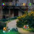 6led Solar Stone Lamp With Succulent Waterproof Battery Powered Lights For Outdoor Patio Garden Decoration stone lamp 14 5 x 12cm
