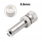 6mm Connectors Low Pressure Fogging Nozzle Water Spray Nozzle Humidification Dust Removal Cooling 0 6mm