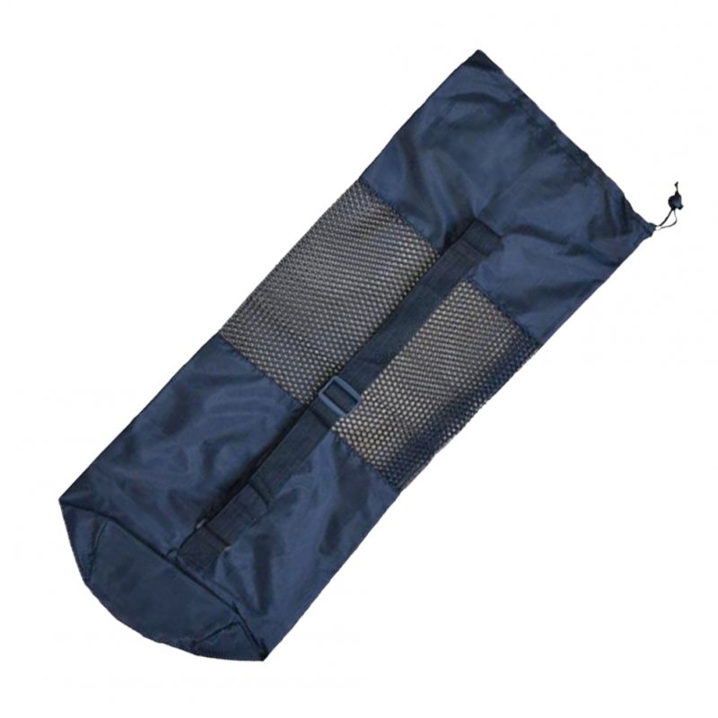 6mm TPE Yoga Mat Net Bag Breathable High Strength Storage Bag Pocket Perfect Fitness Equipment black_183*61*0.6cm