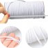6mm Width Elastic Bands for Sewing Braided Elastic Cord Elastic String Rope Elastic Band 100 yards