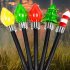 6pcs 8pcs Christmas Solar Garden Light With Solar Panels IP44 Waterproof Outdoor Lawn Lamp For Yard Patio Garden Pathway Porch Decor Christmas candles 6pcs
