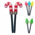 6pcs 8pcs Christmas Solar Garden Light With Solar Panels IP44 Waterproof Outdoor Lawn Lamp For Yard Patio Garden Pathway Porch Decor Christmas candles 6pcs