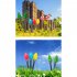 6pcs 8pcs Christmas Solar Garden Light With Solar Panels IP44 Waterproof Outdoor Lawn Lamp For Yard Patio Garden Pathway Porch Decor Christmas candles 6pcs