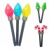 6pcs 8pcs Christmas Solar Garden Light With Solar Panels IP44 Waterproof Outdoor Lawn Lamp For Yard Patio Garden Pathway Porch Decor Christmas candles 6pcs