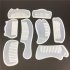 6pcs 8pcs Uv Resin Silicone Comb  Mold Epoxy Resin Molds For Diy Jewelry Making Tools 6 piece set  2  7  