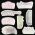6pcs 8pcs Uv Resin Silicone Comb  Mold Epoxy Resin Molds For Diy Jewelry Making Tools 6 piece set  2  7  