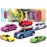 6pcs Alloy Cars Set Simulation Diecast Car Model Ornaments For Boys Girls Birthday Christmas Gifts VB8702 SWAT