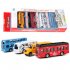 6pcs Alloy Cars Set Simulation Diecast Car Model Ornaments For Boys Girls Birthday Christmas Gifts VB8702 SWAT