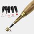6pcs Automatic Belt Rotary Puncher Replaceable Screw Hole Book Binding tool