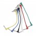 6pcs Electric Guitar Connector Gt 66 Colorful Connecting Wire Accessories