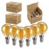 6pcs G45 LED Globe Light Bulbs  Edison Light Bulbs 4W E14 Base Vanity Light Bulb 220 240V For Home Reading Room Bathroom Pendant 2300k G45  220V 4W