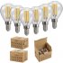6pcs G45 LED Globe Light Bulbs  Edison Light Bulbs 4W E14 Base Vanity Light Bulb 220 240V For Home Reading Room Bathroom Pendant 2300k G45  220V 4W