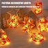 6pcs Hanging Christmas Lamp Cute Cartoon Snowman Socks Shape Creative Gifts For Christmas Tree New Year Decoration 6 piece set