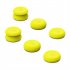 6pcs Joystick Cap Compatible For Steam Deck Fps tps Chicken Eating Artifact Silicone Non slip Thumbstick Cover Yellow