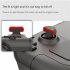 6pcs Joystick Cap Compatible For Steam Deck Fps tps Chicken Eating Artifact Silicone Non slip Thumbstick Cover army green