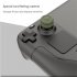 6pcs Joystick Cap Compatible For Steam Deck Fps tps Chicken Eating Artifact Silicone Non slip Thumbstick Cover army green