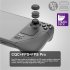 6pcs Joystick Cap Compatible For Steam Deck Fps tps Chicken Eating Artifact Silicone Non slip Thumbstick Cover army green
