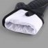 6pcs Kitchen Silicone Oven Mittens Set Heat Resistant Anti scalding Mini Oven Gloves With Hot Pads Pot Holders all Black