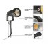 6pcs LED 5W COB Ground Lamp Waterproof Lawn Pin Lamp for Yard Garden Light Decoration 85 265V warm light
