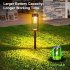 6pcs LED Solar Garden Lights With 600MAH NI MH Battery IP65 Waterproof Energy Saving Solar Powered Outdoor Courtyard Lamp wall mounted