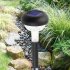 6pcs Outdoor Led Solar Lights Colorful Ip65 Waterproof Garden Light For Lawn Patio Yard Decoration Colorful Light