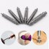 6pcs set Damaged  Screw  Extractor Kit Remover Extractor Easily Take Out Demolition Tools 4341 material 6pcs plastic box