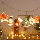 6pcs/set Pendant Christmas  Lights Led Christmas Decoration Creative Pendant Lights