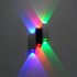 6w Led Wall Lamp 120 Degrees Modern Design Bedroom Bedside Lights For Garden Street Balcony Decor warm light