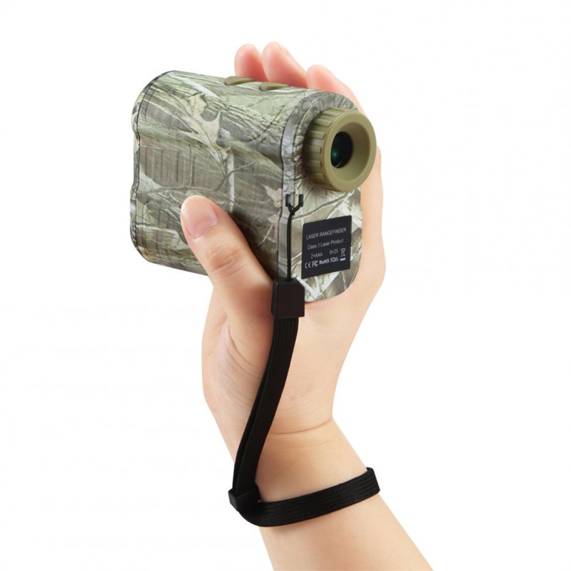 6x 600m Golf Rangefinder High-precision Optical Lens Camouflage Telescope Distance Meter camouflage C