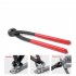 7 0 8 7mm Single Ear Plus Stainless Steel Hydraulic Hose  Clamps O clips Pipe Fuel Air W Ear  Clamp  Pincer Red silver