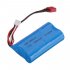 7 4V 1800mAh 10C 2S T Plug Li ion Battery for RBRC RB1277A 1 12 RC Vehicels Model as shown