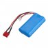 7 4V 1800mAh 10C 2S T Plug Li ion Battery for RBRC RB1277A 1 12 RC Vehicels Model as shown