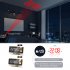 7 5 Inch Projection  Alarm  Clock Fm Radio Timer With Projection Snooze Clock Led Digital Clock Double Alarm Clock Led Digital Projector gold