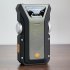 7 5W Hand Crank Radio With 4000mAh Battery AM FM WB 87 108 MHZ 520 1710 KHZ 162 400 162 550MHZ LED Flashlight Emergency Radio ArmyGreen