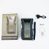 7 5W Hand Crank Radio With 4000mAh Battery AM FM WB 87 108 MHZ 520 1710 KHZ 162 400 162 550MHZ LED Flashlight Emergency Radio ArmyGreen