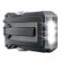 7 5W Hand Crank Radio With 4000mAh Battery AM FM WB 87 108 MHZ 520 1710 KHZ 162 400 162 550MHZ LED Flashlight Emergency Radio ArmyGreen