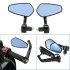 7 8  Handle Bar End Rearview Mirror Motorcycle Rear view Side Mirrors for Honda Yamaha Suzuki Kawasaki Dukati Bmw