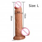 7/8 Inch Strapon Phallus Huge Large Realistic Dildos Silicone Penis With Suction Cup G Spot Stimulate Sex Toy ZB-02