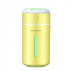 7 Colors LED Ultrasonic Essential Oil Diffuser Mini Aromatherapy Air Humidifier yellow