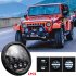 7 INCH 280W LED Headlights 6000K 28000LM Halo Angle Eye For Jeep Wrangler CJ JK LJ 97 17 6000K White