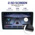 7 Inch Android 11 Car Player Bluetooth Hands free HD Touch Screen Gps Radio Reversing Display with AHD Camera