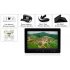 7 Inch FPV monitor for RC toys with sun shield  various video systems such as NTSC and PAL and anti video black out technology 
