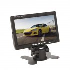 7 Inch HD Screen Car Monitor Usb 2-way Video Input Player Reversing Display