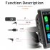7 Inch MP5 Player Compatible for Carplay Android Auto Wireless Portable Car Stereo Touch Screen Black F133