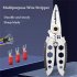 7 Inch Multipurpose Wire Stripper High Hardness Rust Prevention And Wear Resistance Heavy Duty Multi Purpose Electrical Wire Stripping Tool For Wire Stripping 1