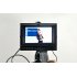 7 Inch On Camera Broadcast Monitor with an Ultra Definition IPS Screen  4x Zoom as well as Ypbpr  HDMI and AV Connections