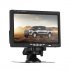 7 Inch TFT LCD monitor can be easily hooked up to your rear view parking camera to provide you with a clear view of all that happens behind your car 