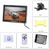 7 Inch TFT LCD monitor can be easily hooked up to your rear view parking camera to provide you with a clear view of all that happens behind your car 