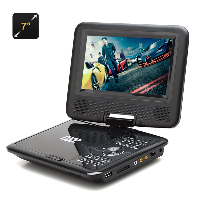 7 Inch Portable DVD Player